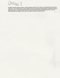 QUEUE T logo