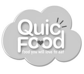 QUIC FOOD FOOD YOU WILL LOVE TO EAT logo