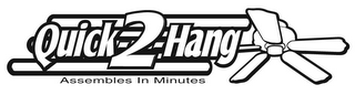 QUICK-2-HANG ASSEMBLES IN MINUTES logo