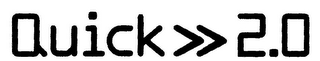 QUICK >> 2.0 logo