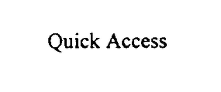 QUICK ACCESS logo