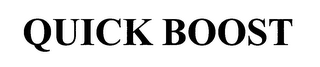 QUICK BOOST logo