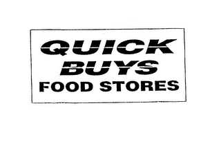 QUICK BUYS FOOD STORES logo