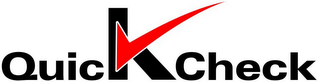 QUICK CHECK logo