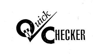 QUICK CHECKER logo