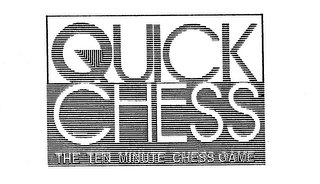 QUICK CHESS THE TEN MINUTE CHESS GAME logo