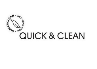 QUICK & CLEAN MILD FOAM WASH QUICK & CLEAN logo