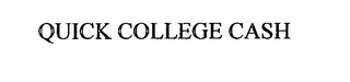 QUICK COLLEGE CASH logo