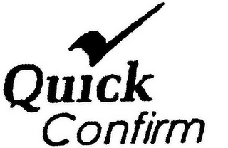 QUICK CONFIRM logo