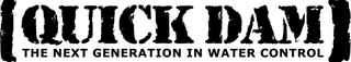 QUICK DAM THE NEXT GENERATION IN WATER CONTROL logo