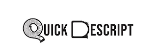 QUICK DESCRIPT logo