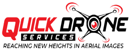 QUICK DRONE SERVICES REACHING NEW HEIGHTS IN AERIAL IMAGES logo