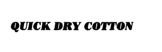 QUICK DRY COTTON logo