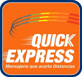 QUICK EXPRESS MENSAJERIA QUE ACORTA DISTANCIAS logo