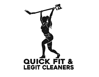 QUICK FIT & LEGIT CLEANERS logo