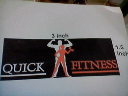 QUICK FITNESS 3 INCH 1.5 INCH logo