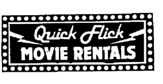 QUICK FLICK MOVIE RENTALS logo