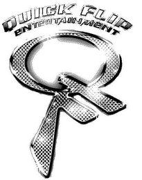 QUICK FLIP ENTERTAINMENT QF logo
