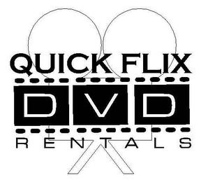 QUICK FLIX DVD RENTALS logo