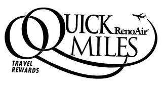 QUICK MILES RENO AIR TRAVEL REWARDS logo