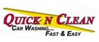 QUICK N CLEAN CAR WASHING...FAST & EASY logo