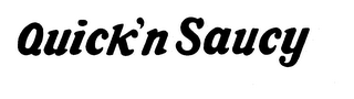 QUICK 'N SAUCY logo