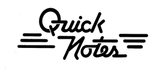 QUICK NOTES logo