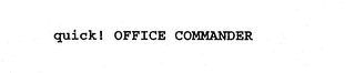 QUICK! OFFICE COMMANDER logo