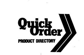 QUICK ORDER PRODUCT DIRECTORY logo