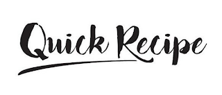 QUICK RECIPE logo