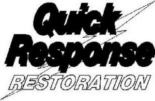 QUICK RESPONSE RESTORATION logo