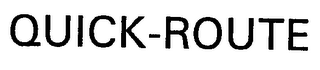 QUICK-ROUTE logo