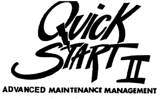 QUICK START II ADVANCED MAINTENANCE MANAGEMENT logo