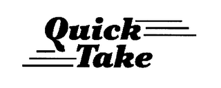 QUICK TAKE logo