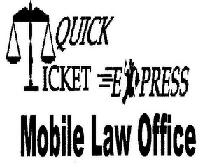 QUICK TICKET EXPRESS MOBILE LAW OFFICE logo