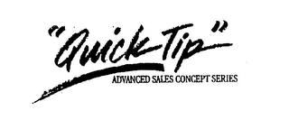"QUICK TIP" ADVANCED SALES CONCEPT SERIES logo
