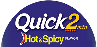 QUICK2MIN HOT&SPICY FLAVOR logo