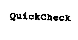 QUICKCHECK logo