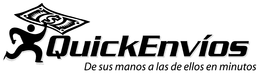 QUICKENVÍOS DE SUS MANOS A LAS DE ELLOS EN MINUTOS logo