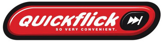 QUICKFLICK SO VERY CONVENIENT. logo