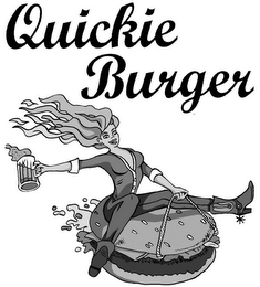 QUICKIE BURGER logo