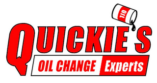 QUICKIE'S OIL OIL CHANGE EXPERTS logo