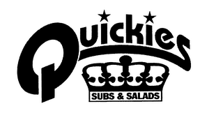 QUICKIES SUBS & SALADS logo