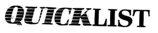 QUICKLIST logo