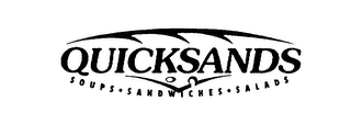QUICKSANDS SOUPS SANDWICHES SALADS logo