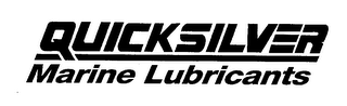 QUICKSILVER MARINE LUBRICANTS logo