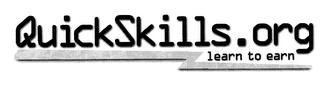QUICKSKILLS.ORG logo