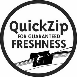 QUICKZIP FOR GUARANTEED FRESHNESS logo
