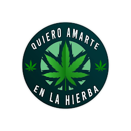 QUIERO AMARTE EN LA HIERBA logo