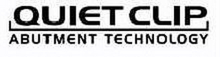 QUIET CLIP ABUTMENT TECHNOLOGY logo